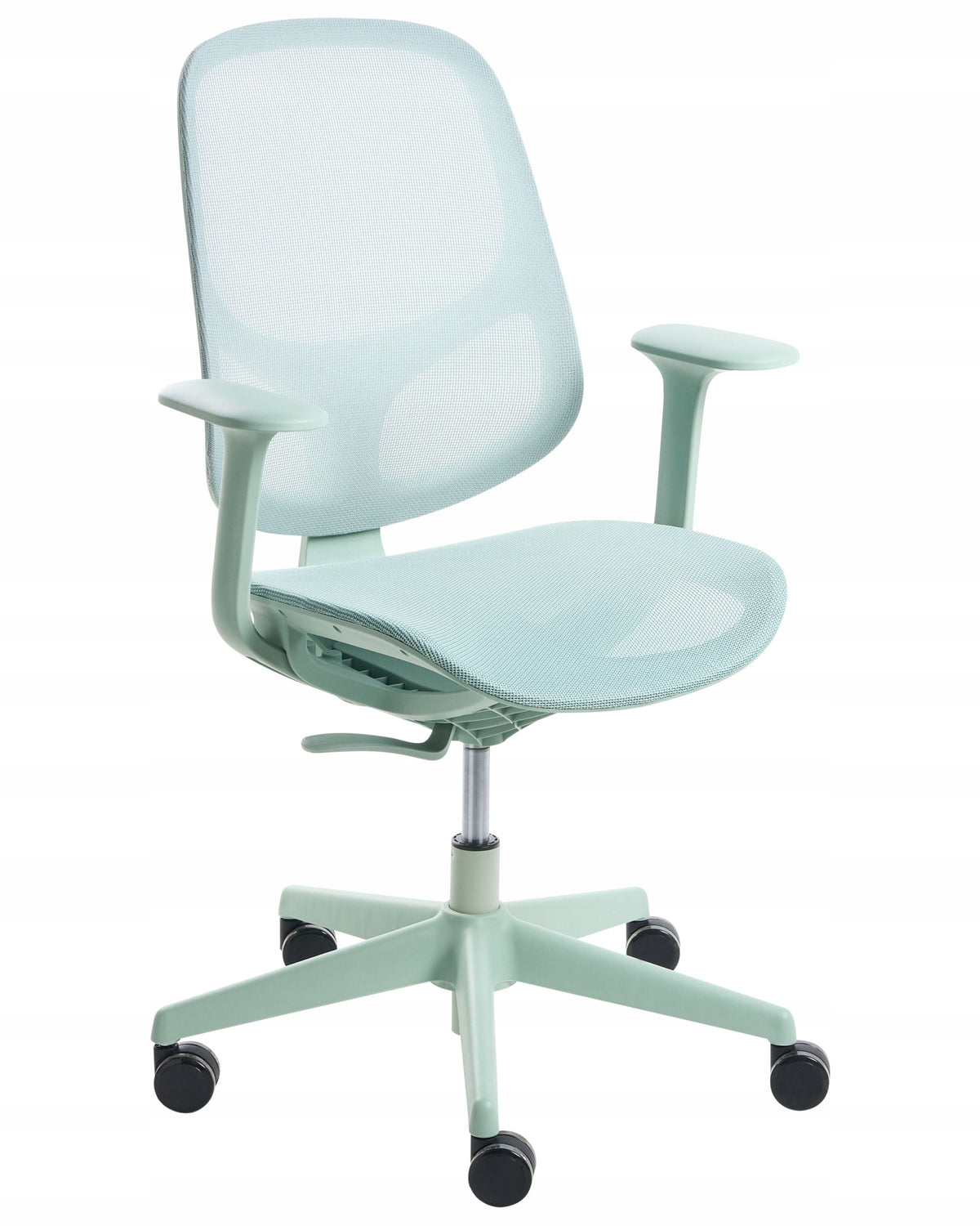 Office Chair Swivel Mesh Adjustable Mint Height