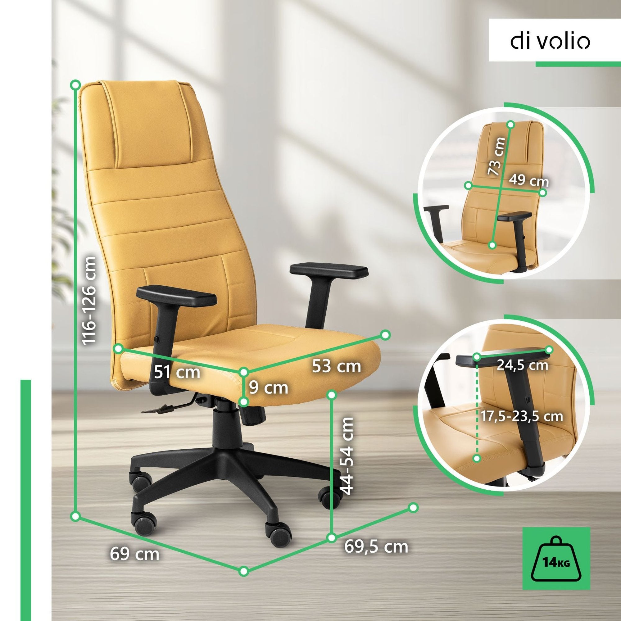 Office Chair Swivel Office Chair Adjustable Folding Ergonomic Packaging status original