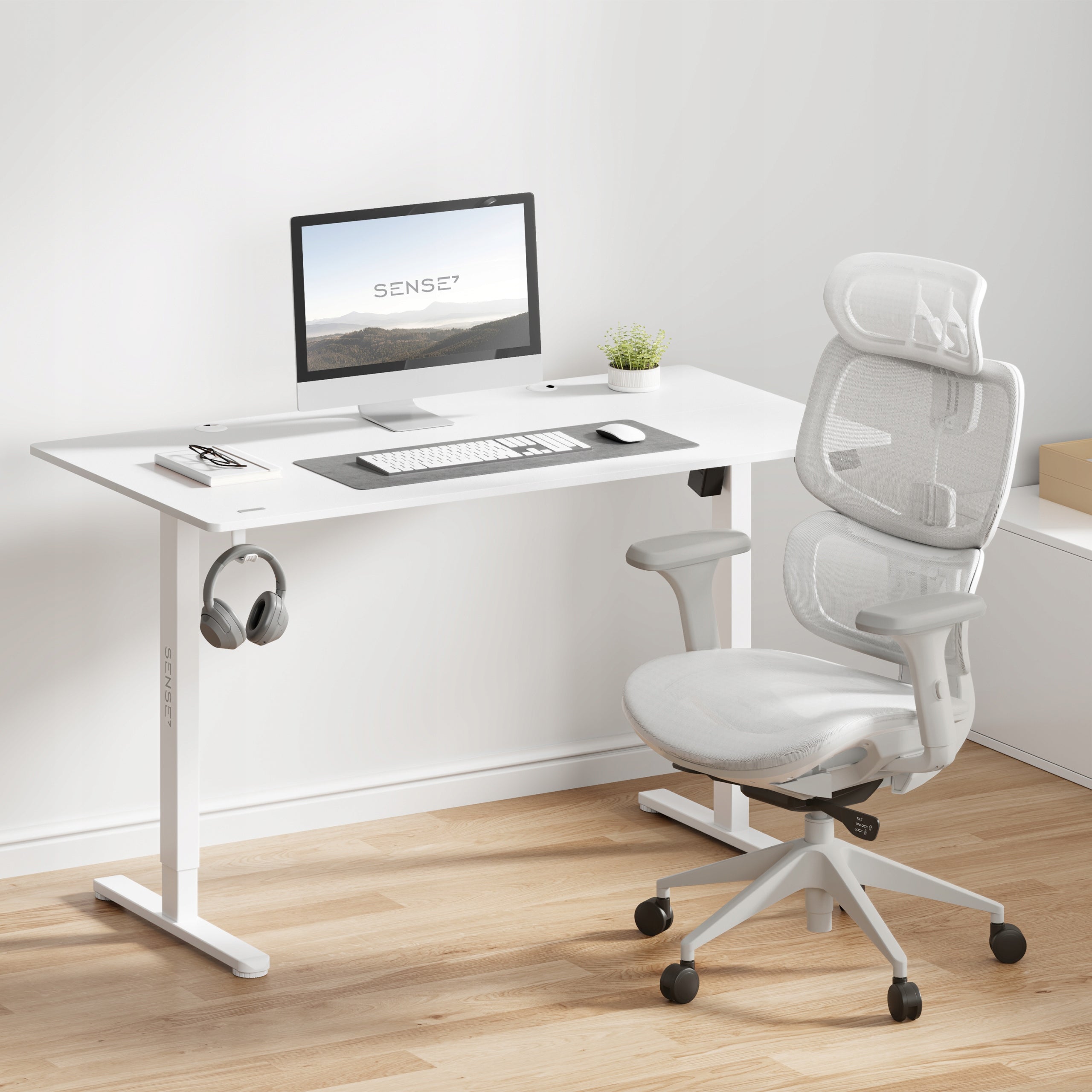 Office Chair Swivel Office Chair Ergonomic for Desk Sense7 Nobu EAN (GTIN) 5902659847904