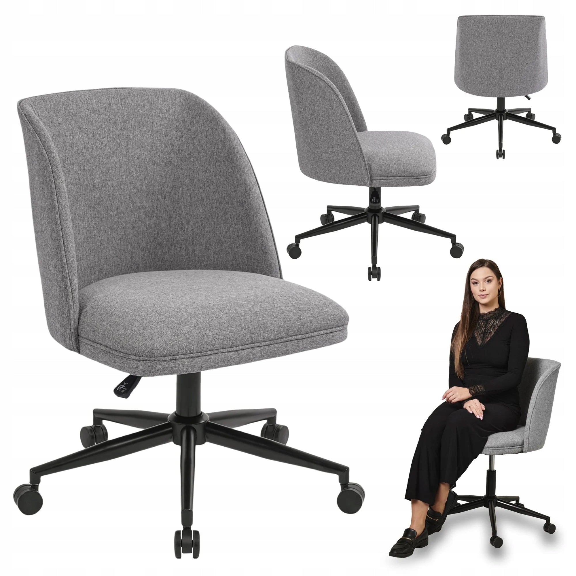 Office Chair Swivel Office Chair with Adjustable Office Chair Fano