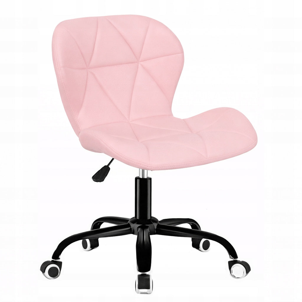 Office Chair Swivel Pink Eco Leather Desk Chair Cabinet Dressing Table Packaging status original