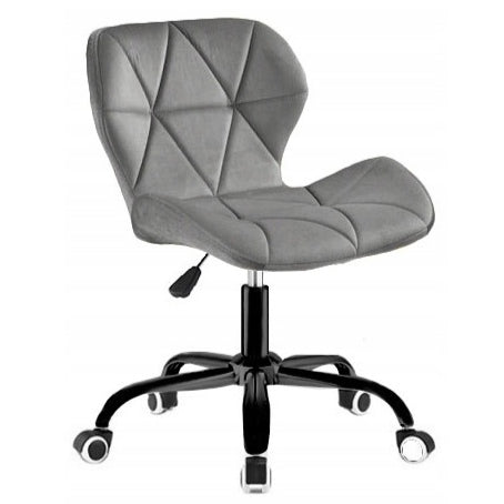 Office Chair Swivel Velour j. Grey Desk Chair Dressing Table Cabinet Packaging status original