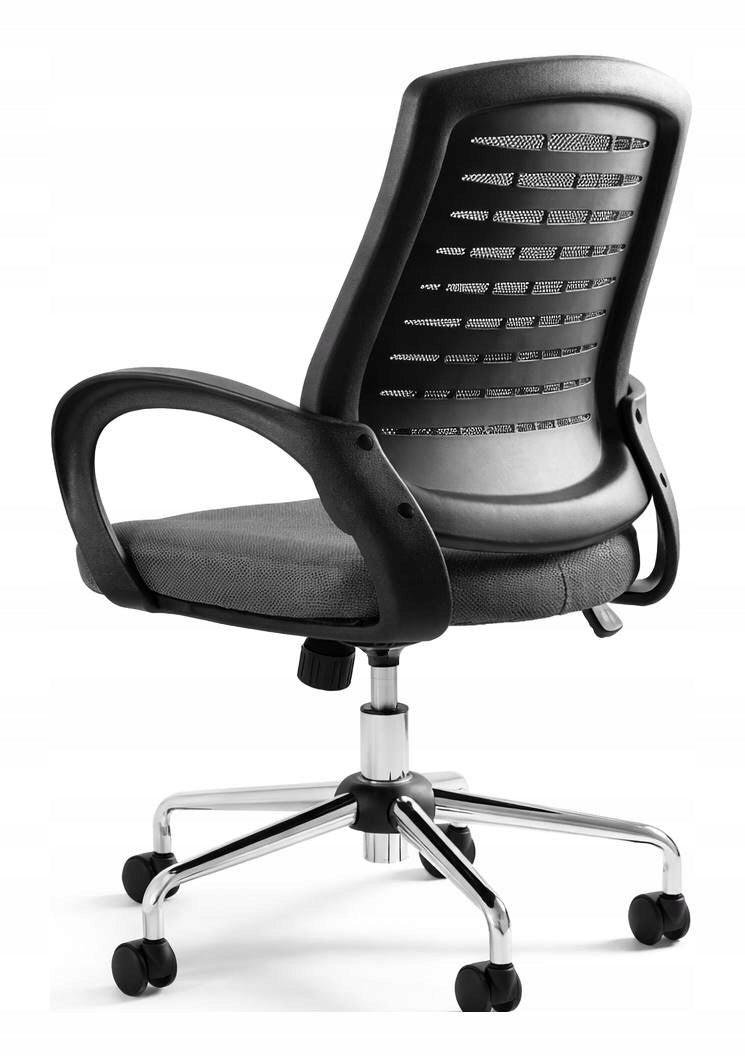 Office Chair TIGER Grey Mesh Swivel Chair Ergonomic 130 kg