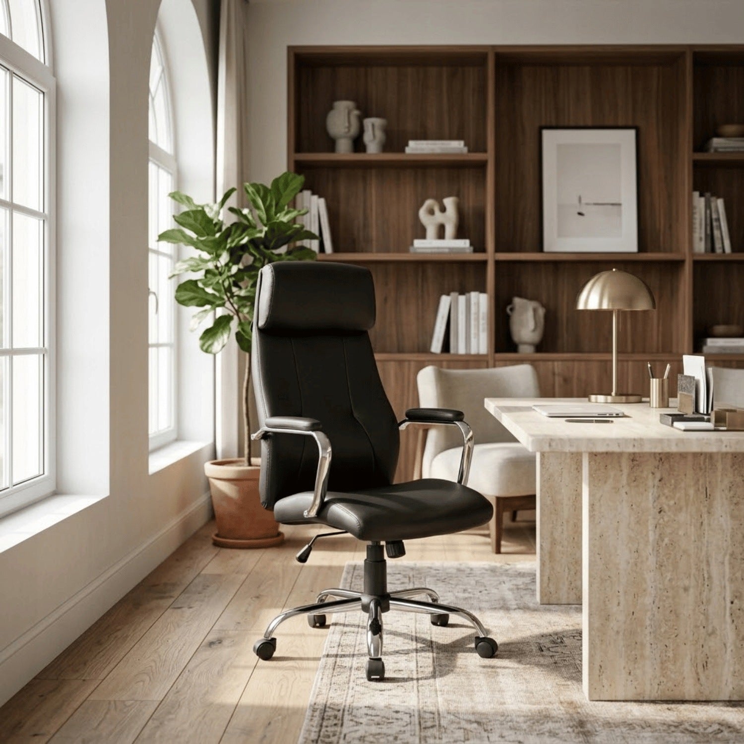 Office Chair TILT Mechanism for Cabinet Black Chrome OLSEN Brand MONOVO