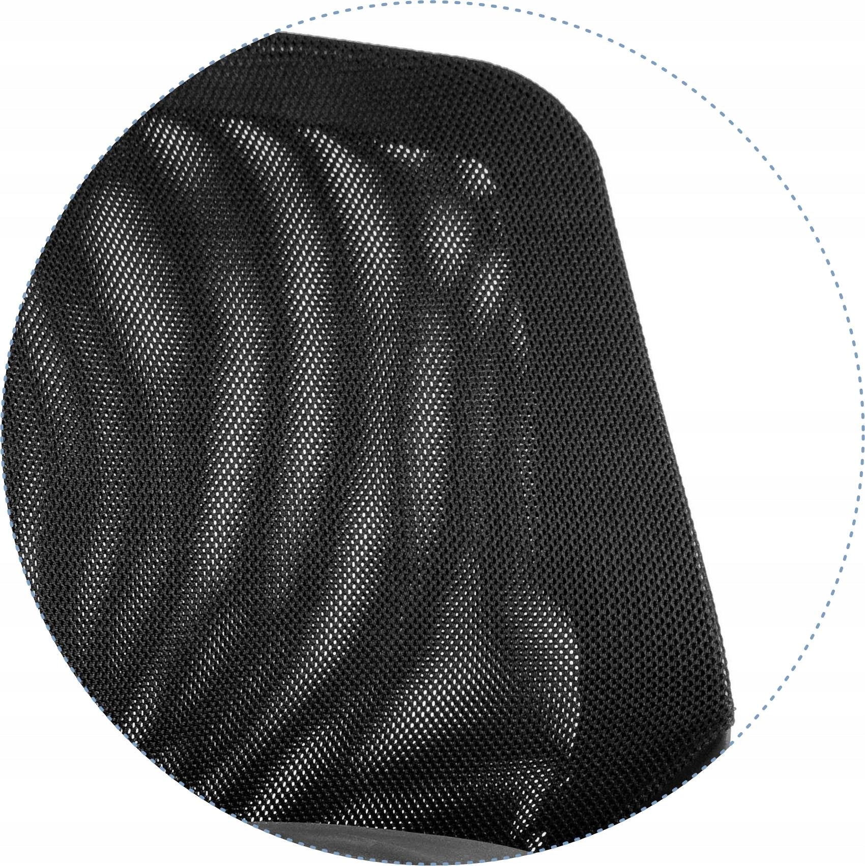 Office Chair TOMMY Black Rotating Work Mesh Fabric Low 130kg EAN (GTIN) 5906122400627
