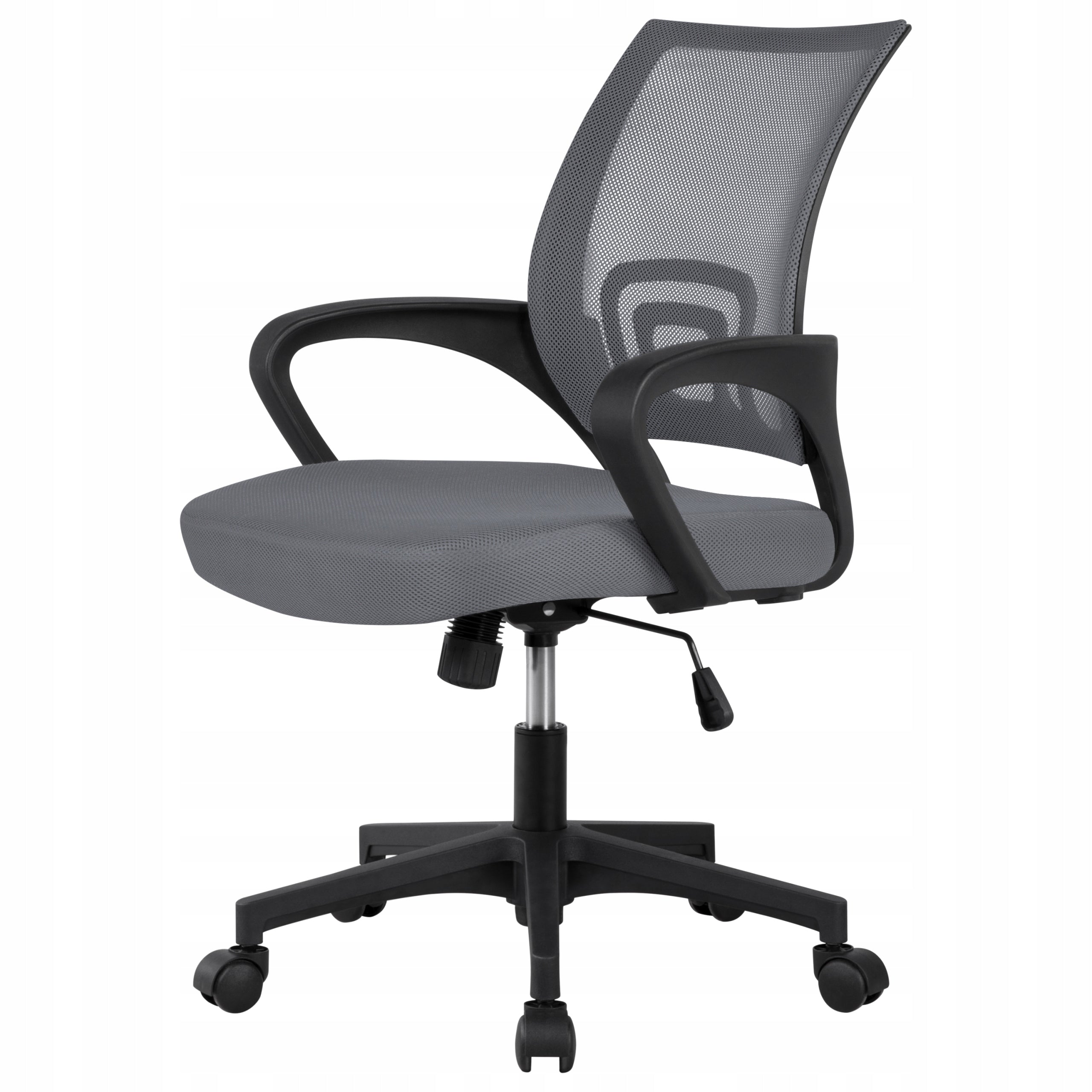 Office Chair Wheelchair, Ergonomic, Armrests, Dark Grey Brand Yaheetech