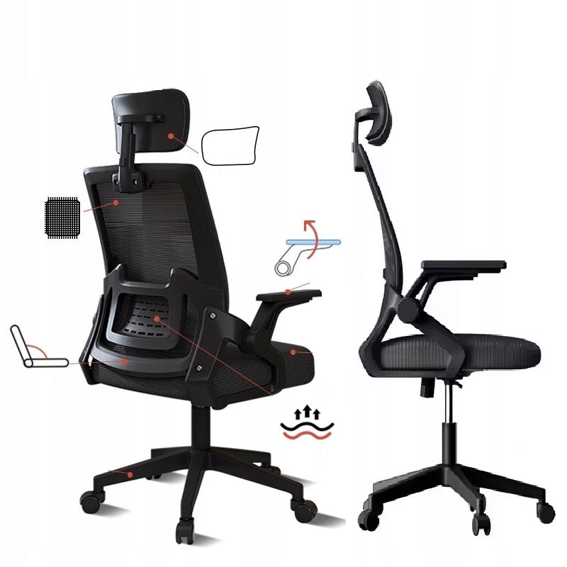 Office Chair , X-SLIM Office Swivel Chair for Desk Ergonomic