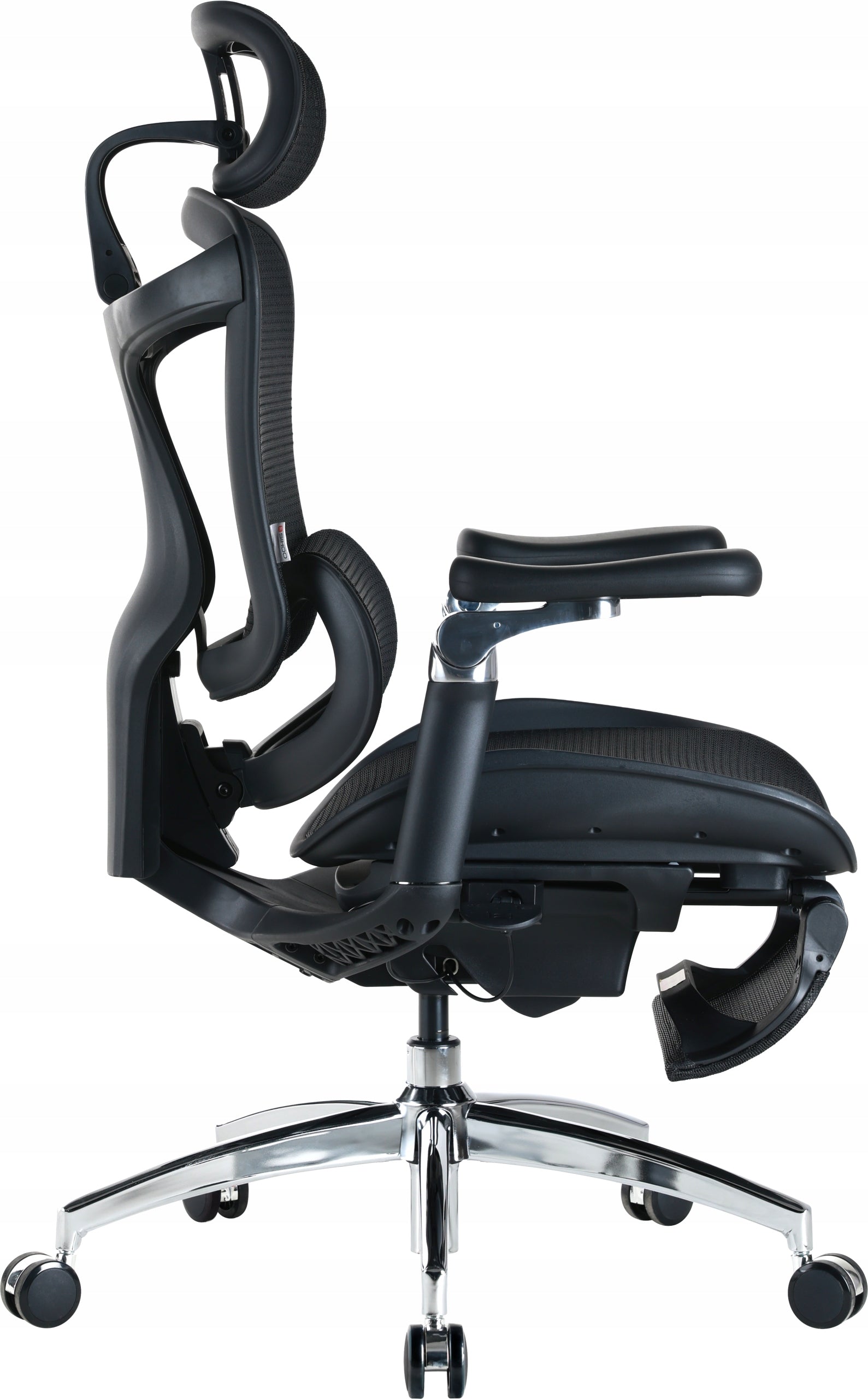 Office Chair with Footrest Sihoo DORO C300 Pro Mesh Black with footrest Brand Anda Seat