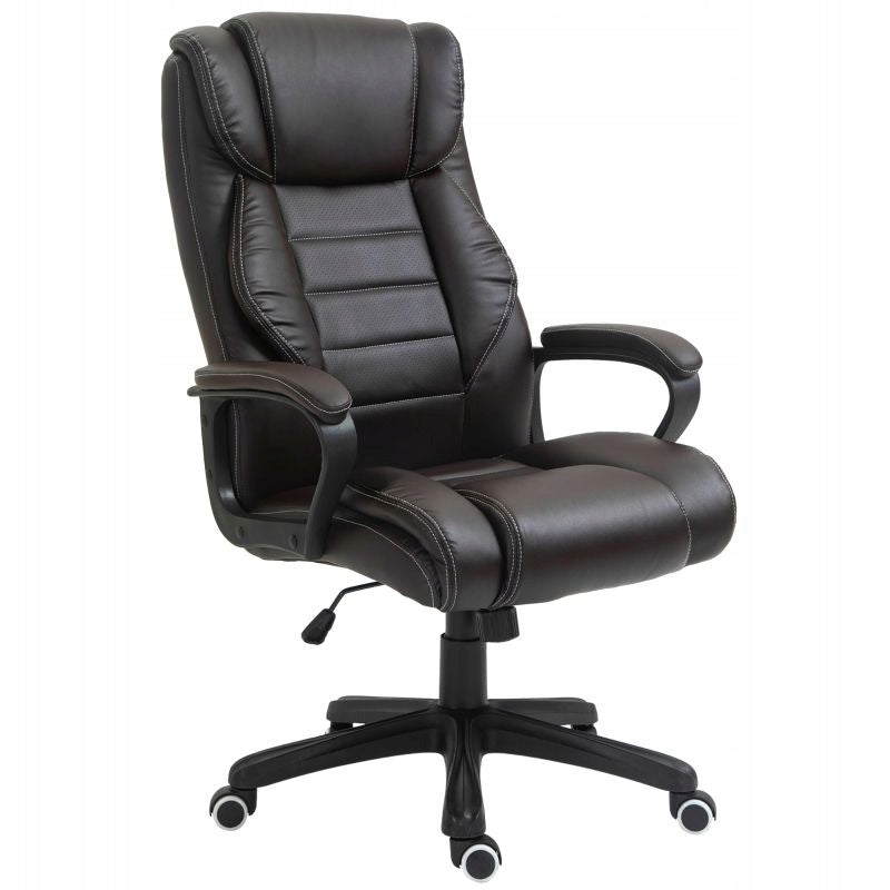 Office Chair with Massage, Brown