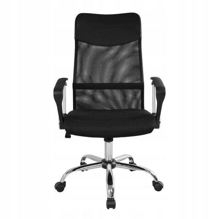 Office Chair with Mesh Backrest, Black Kind rotary