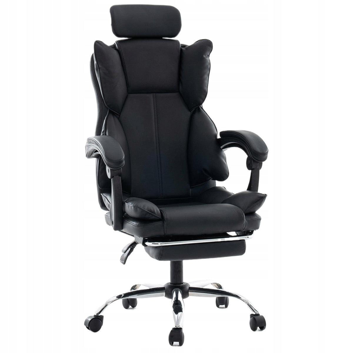 Office Chair with Swivel Footrest Ergonomic Desk Chair Packaging status original