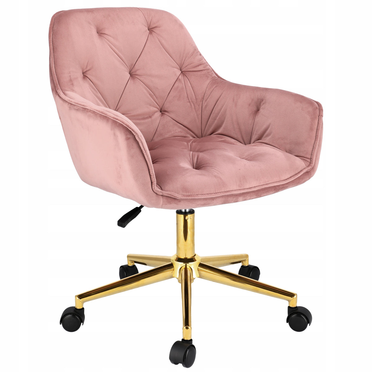Office Desk Chair SWIVEL CHAIR Velour LARGO Adjustable JUMIhome Manufacturer code CM-323896