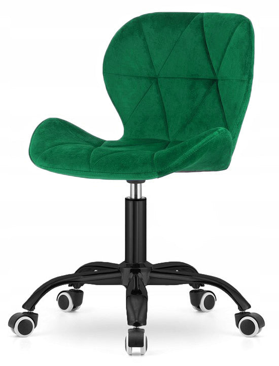 Office Desk Swivel Chair Adjustable Dressing Tables Velour Fabric Packaging status original