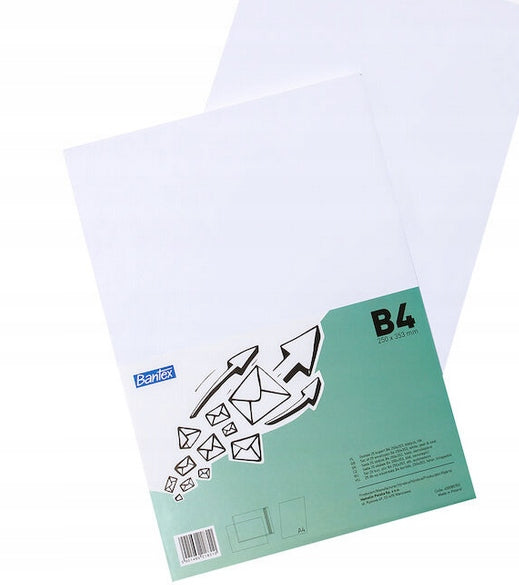 Office Envelope Mail ENVELOPES FOR SHIPPING ENVELOPE BANTEX B4 HK WHITE Mega
