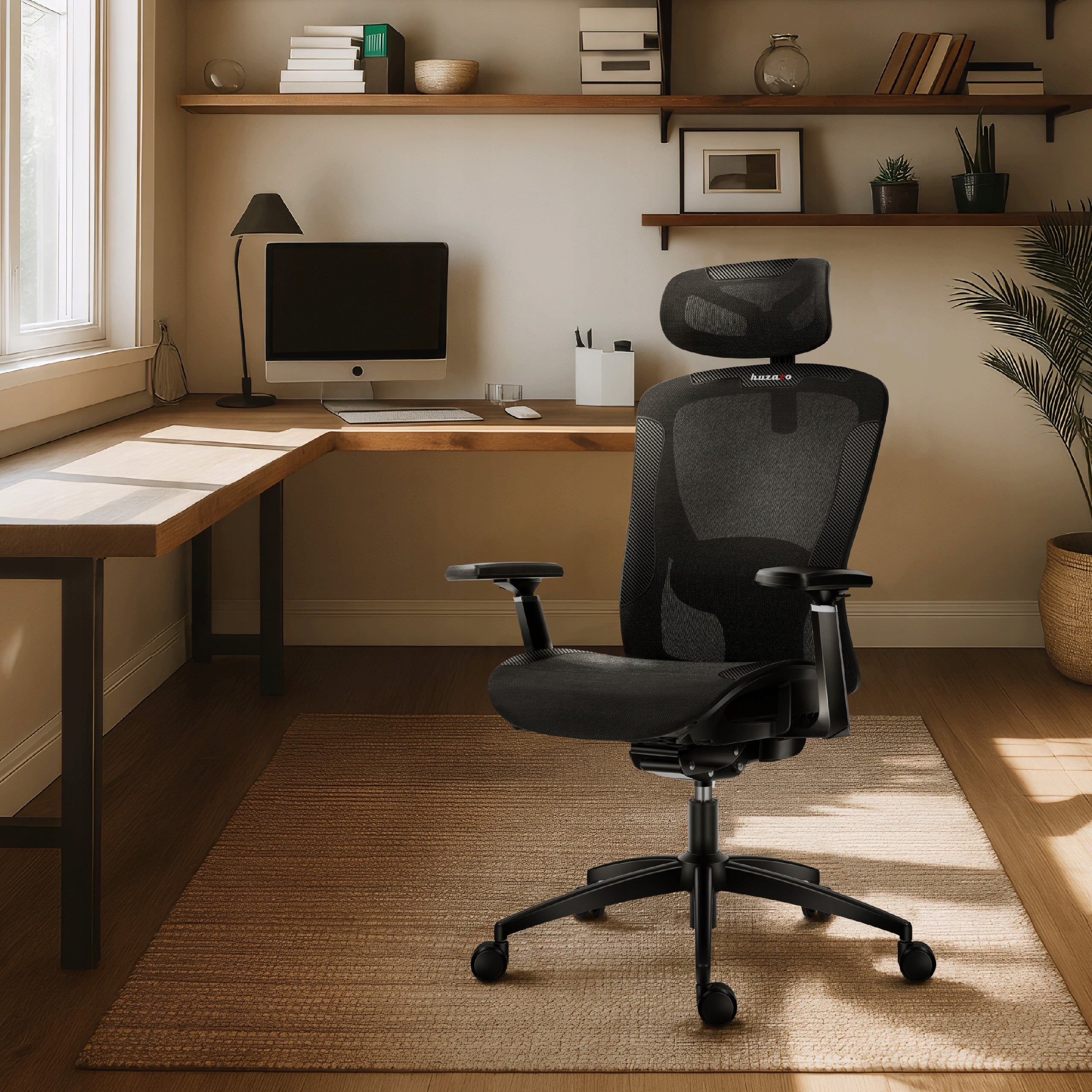 Office GAMING CHAIR Huzaro swivel ERGONOMIC black MESH Packaging status original
