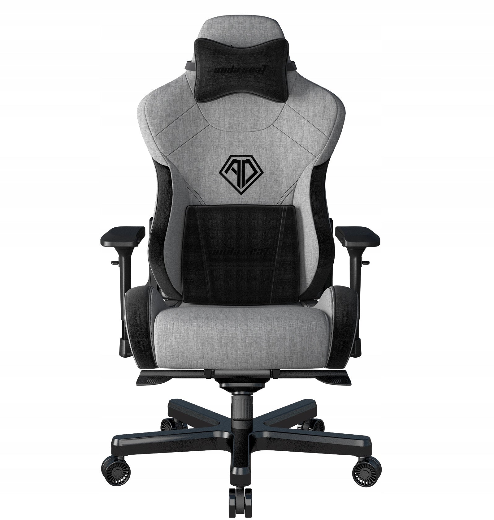 Office Gaming Chair Anda Seat T-Pro 2 XL Grey Swivel Material