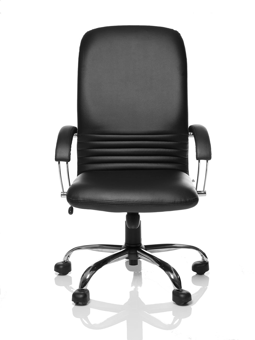 Office LEATHER CHAIR MIRAGE STEEL black SP01 DOUBLE CABINET EAN (GTIN) 0089688299357