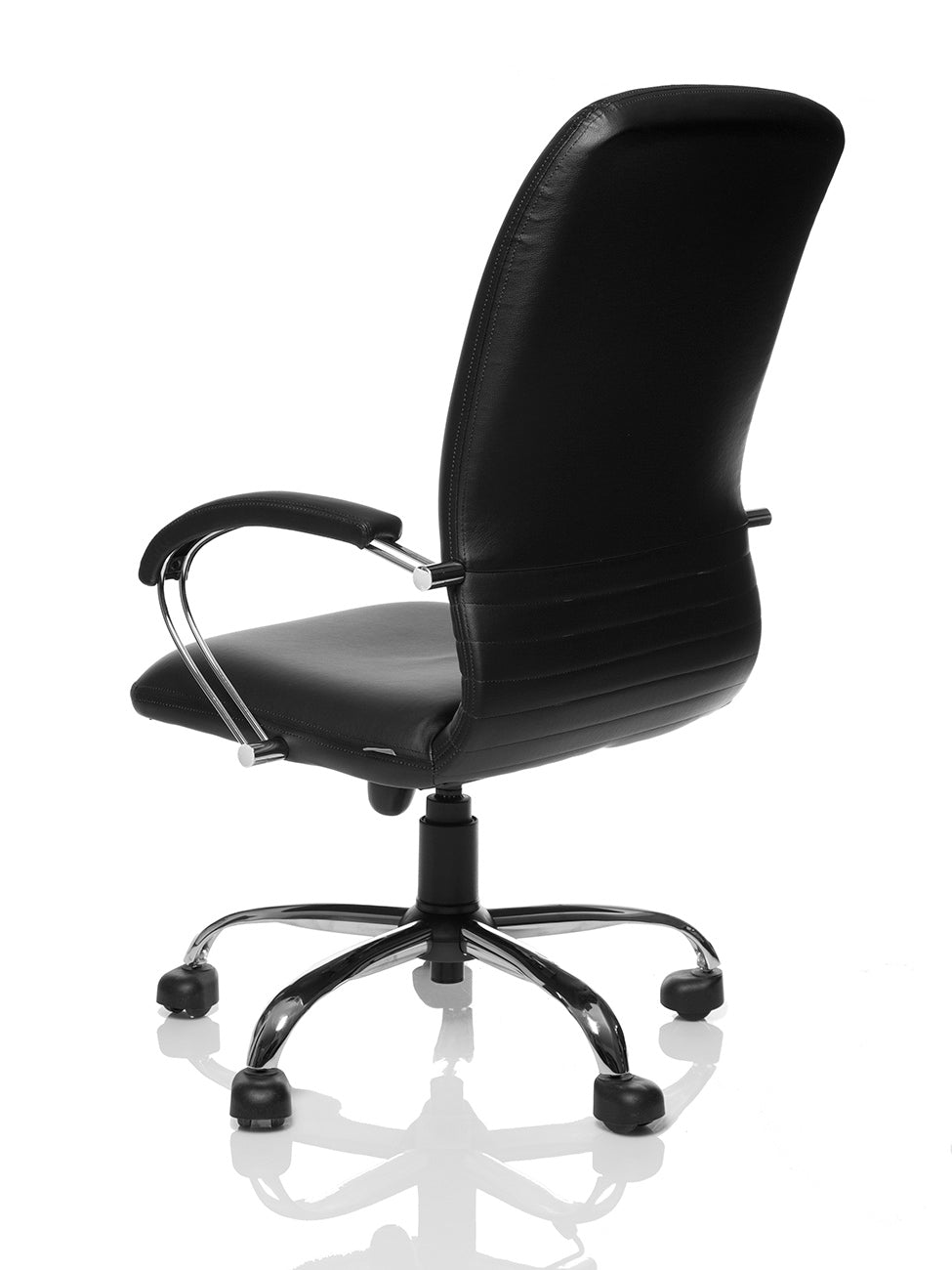 Office LEATHER CHAIR MIRAGE STEEL black SP01 DOUBLE CABINET Manufacturer code MIRAGE SP01