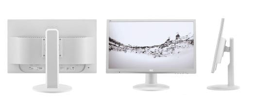 Office Monitor For Work AOC 24 Inch Full HD TN DP DVI PIVOT Speakers Manufacturer code e2460Pq