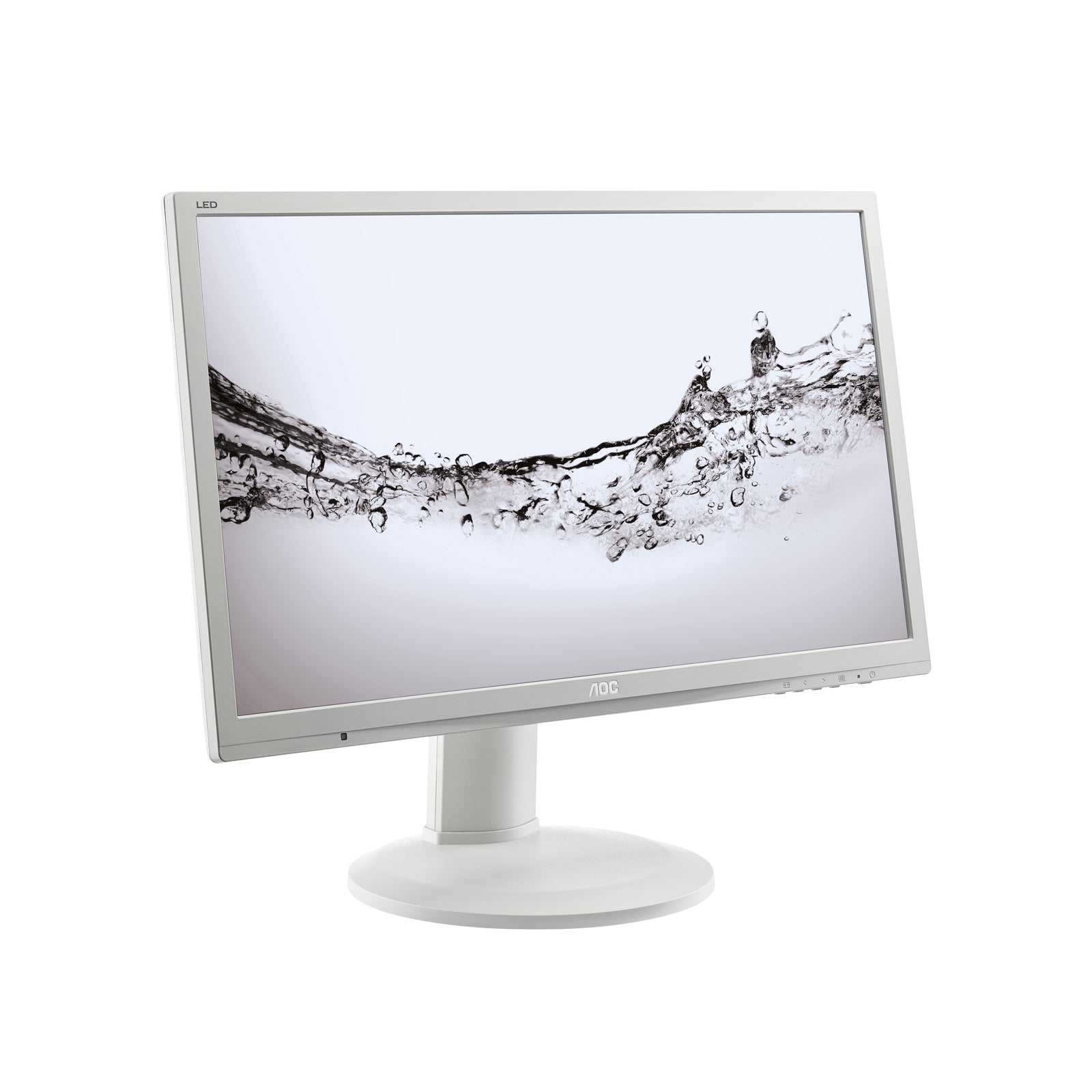 Office Monitor For Work AOC 24 Inch Full HD TN DP DVI PIVOT Speakers