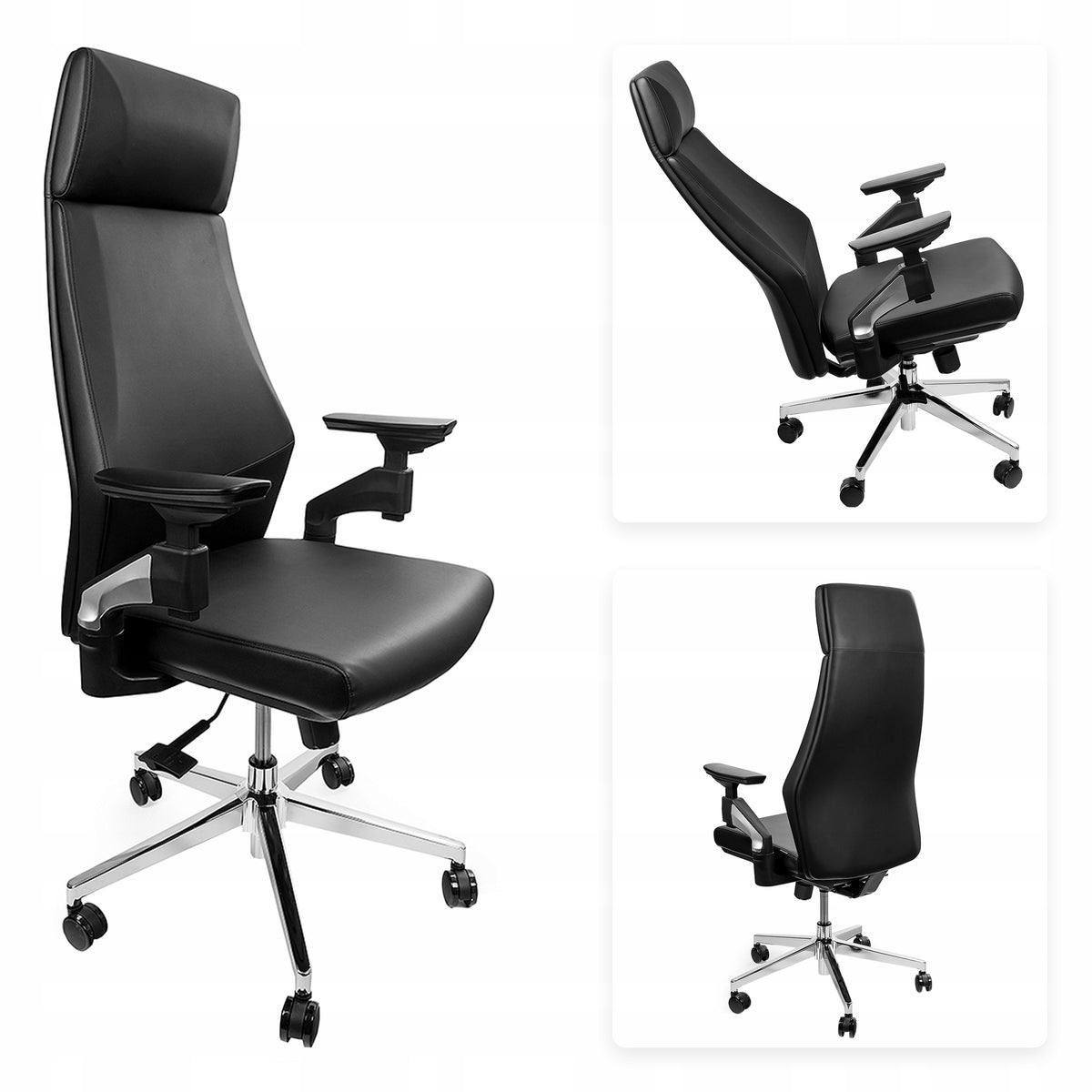 Office Swivel Armrest 4D Desk Chair Ergonomic