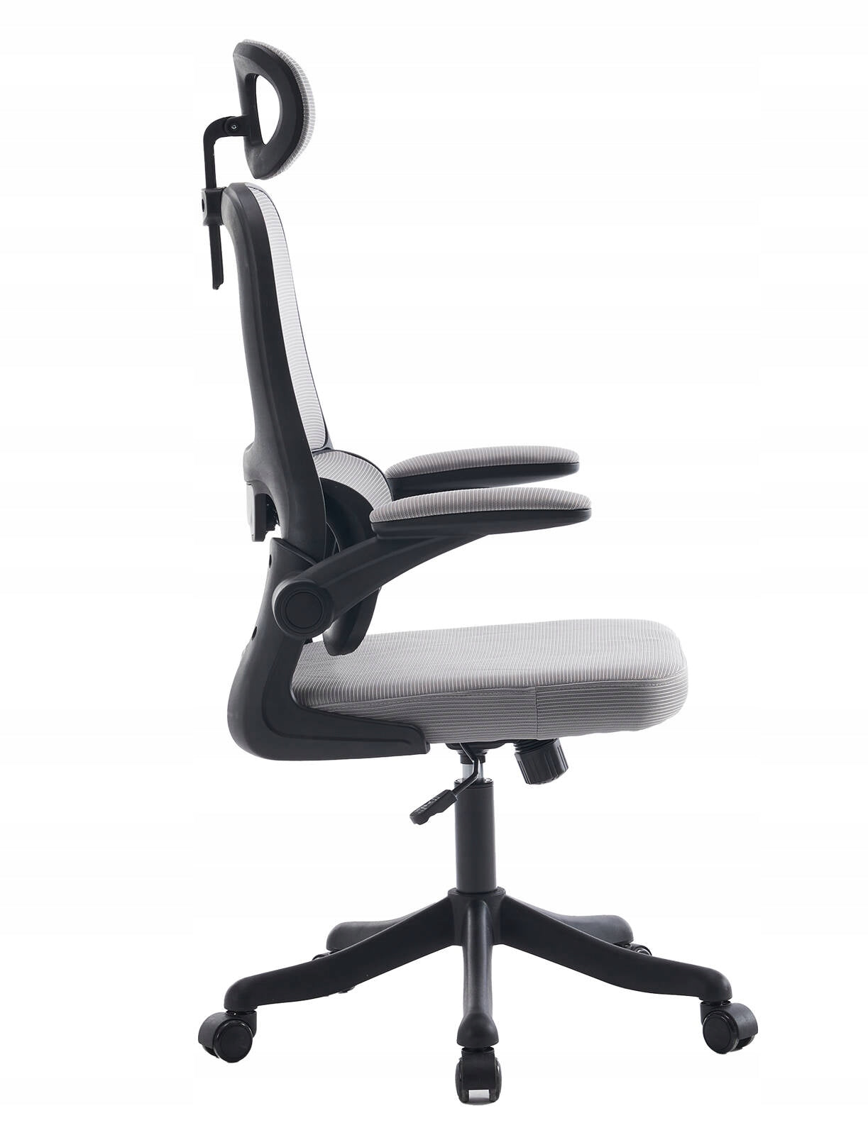 Office Swivel Chair Ergonomic Rocking Desk Chair Grey Medical device no
