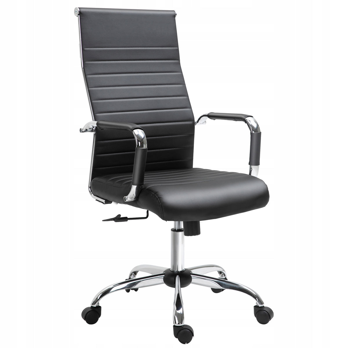 Office chair 54x62x104-114 cm black