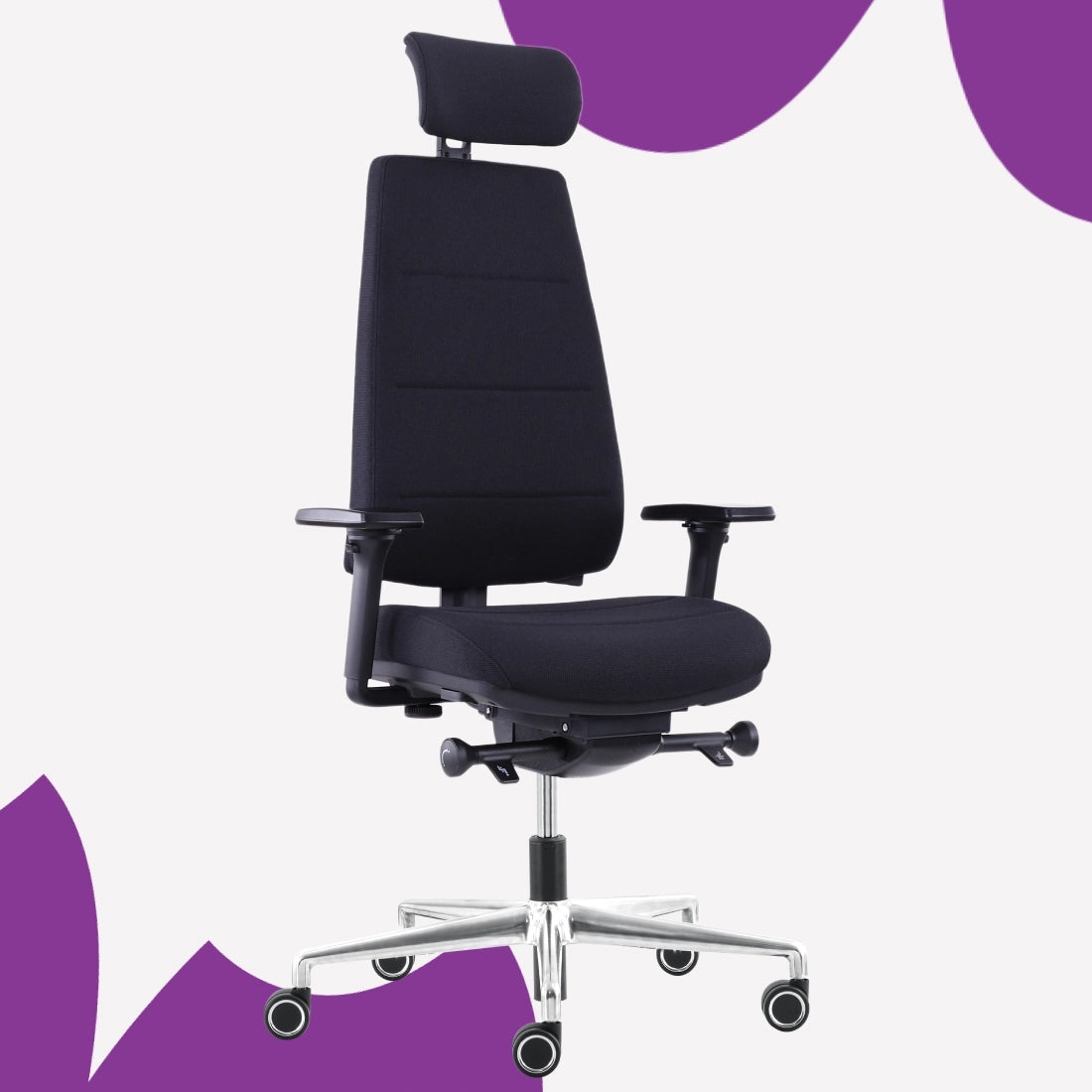 Office chair 8h+ Armrests 4D 150 kg ERGONOMIC chair Manufacturer code SPC-MEGREZ-M0999