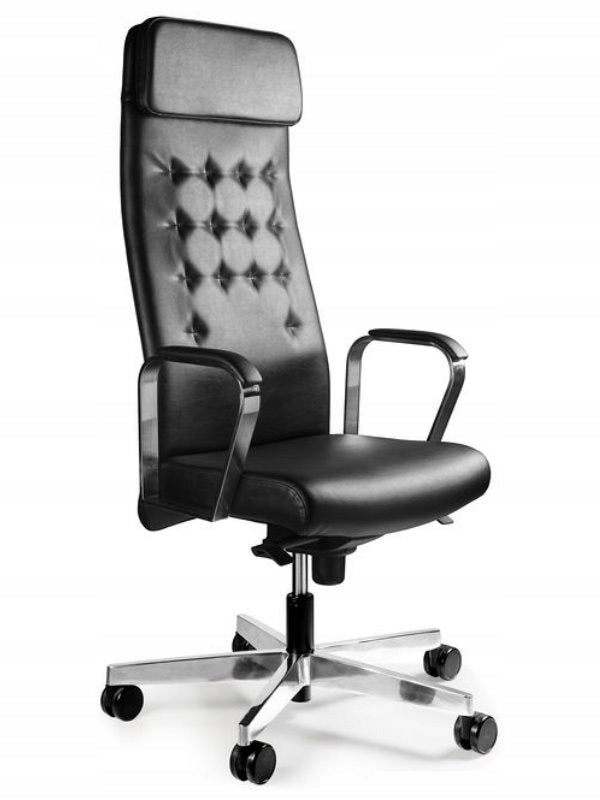 Office chair Ares HL black GENUINE LEATHER Manufacturer code S629-HL-4