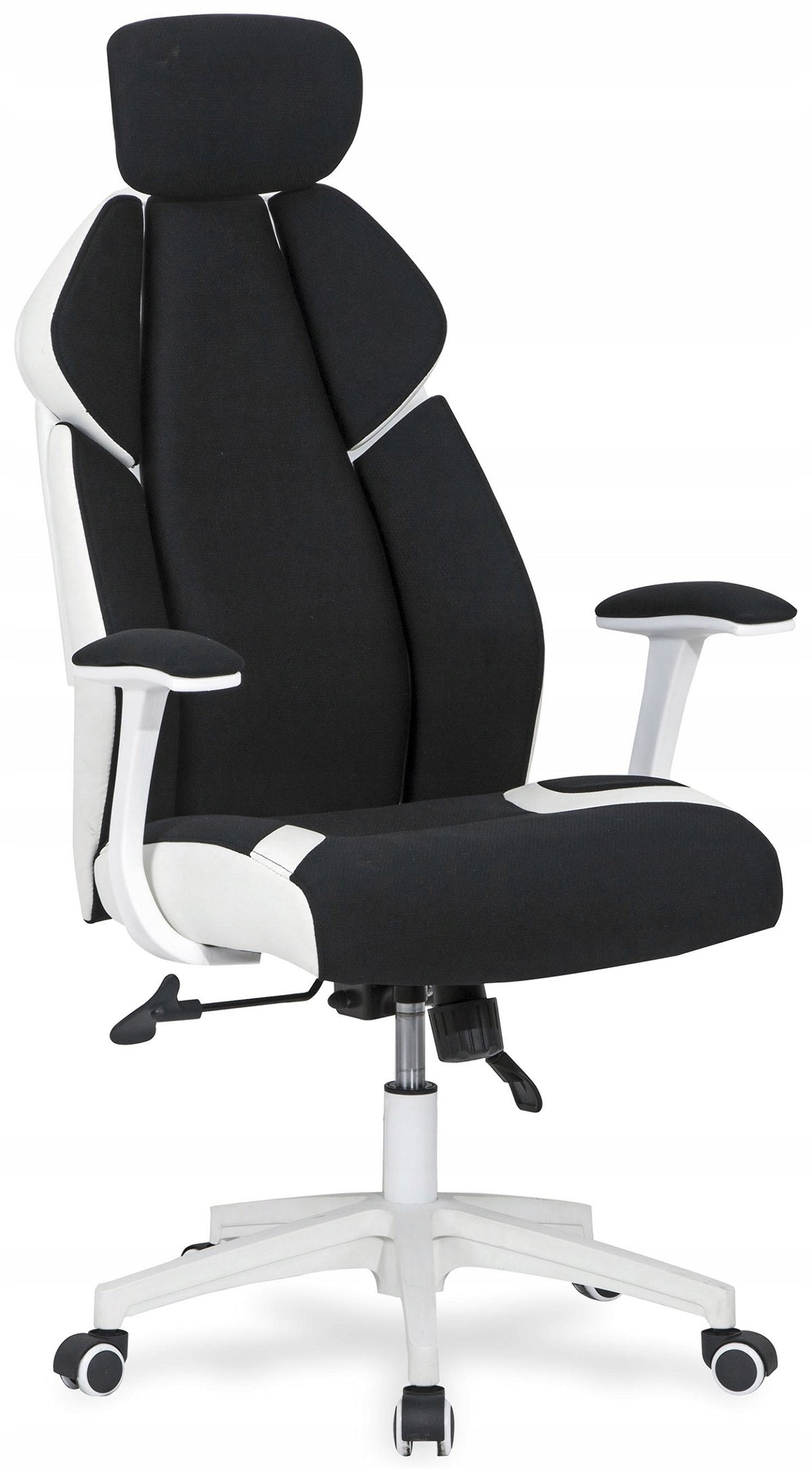 Office chair CHRONO white black MULTIBLOCK Halma Brand Halmar