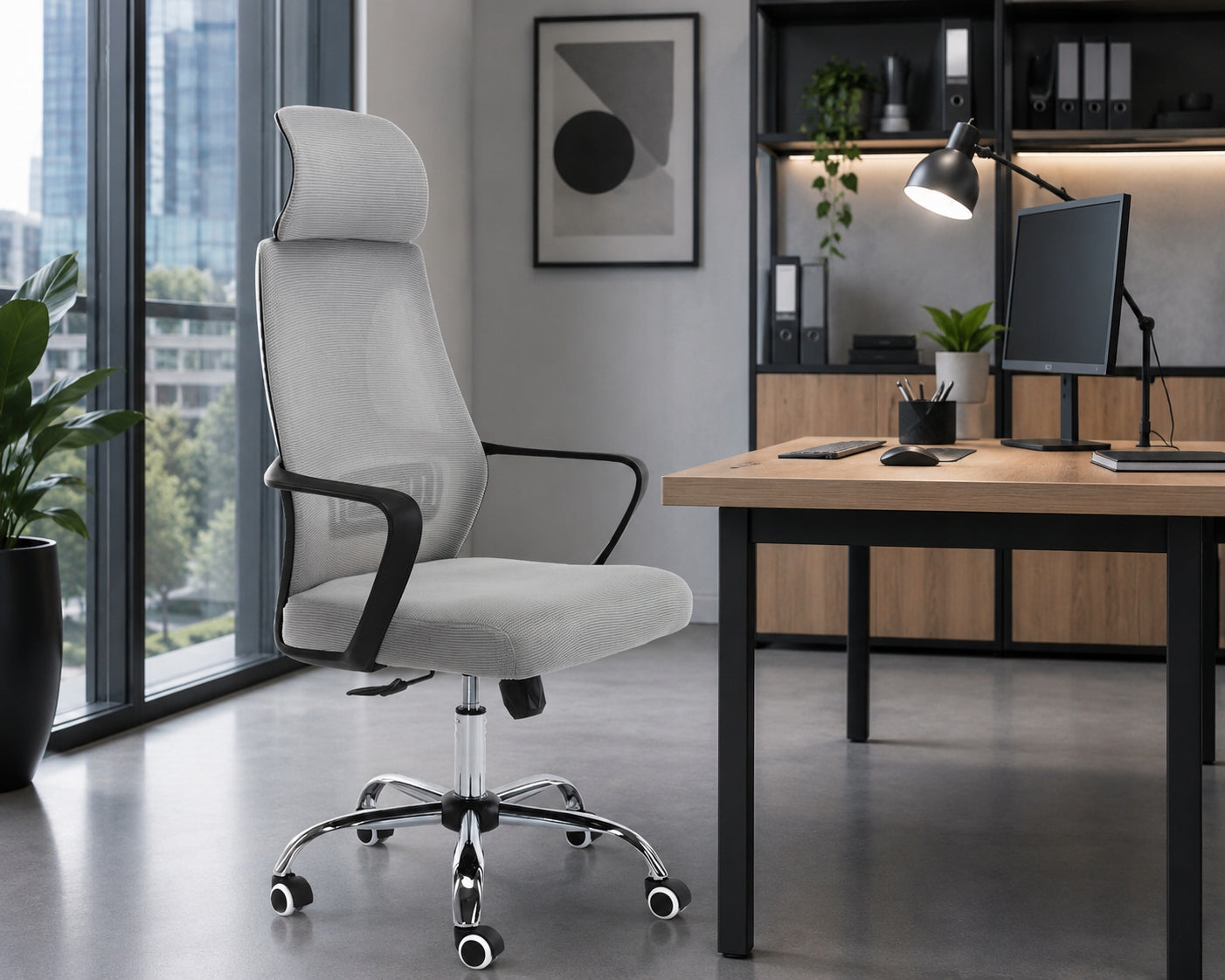 Office chair COLT swivel chair ergonomic grey Manufacturer code COLT SZARY