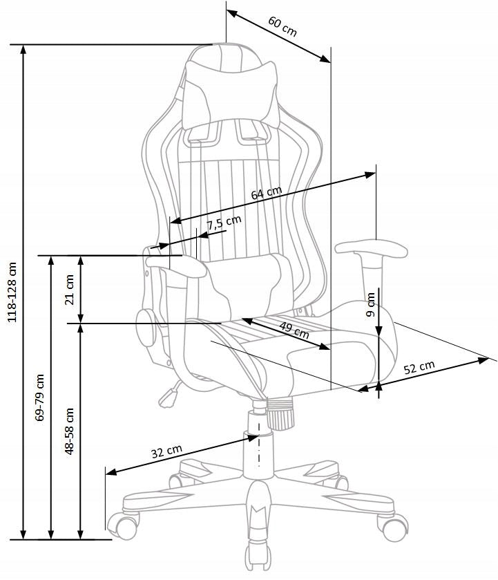 Office chair - Capella Brand Halmar