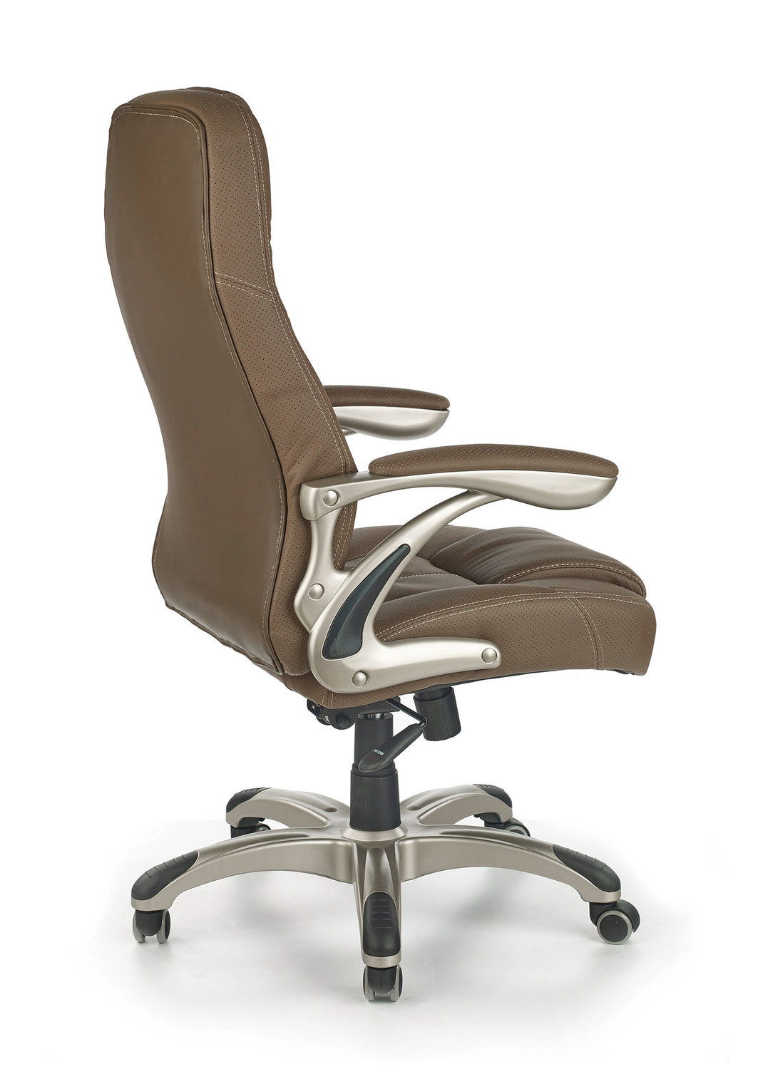 Office chair Carlo brown light Seat depth 50 cm