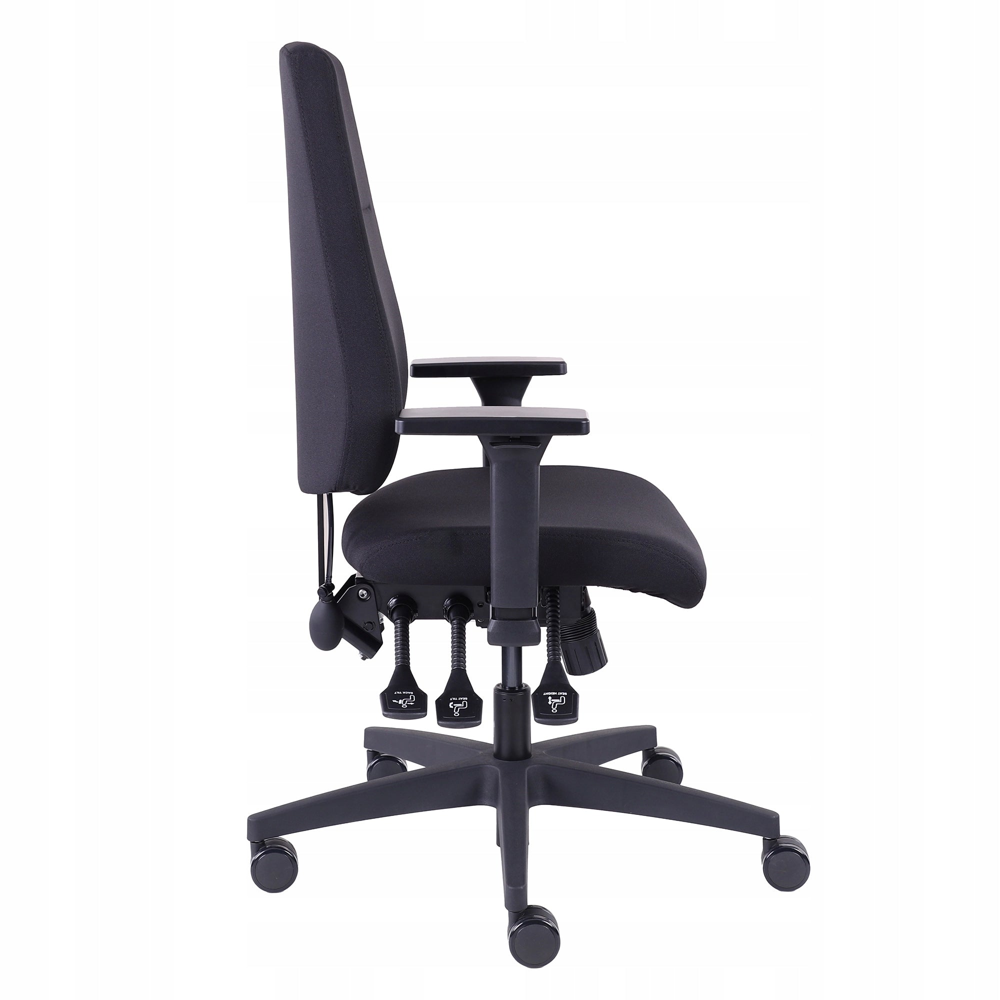 Office chair ERGONOMIC Lumbar adjustment Spacetronik 150kg Rotary Manufacturer code SPC-MIRO-00