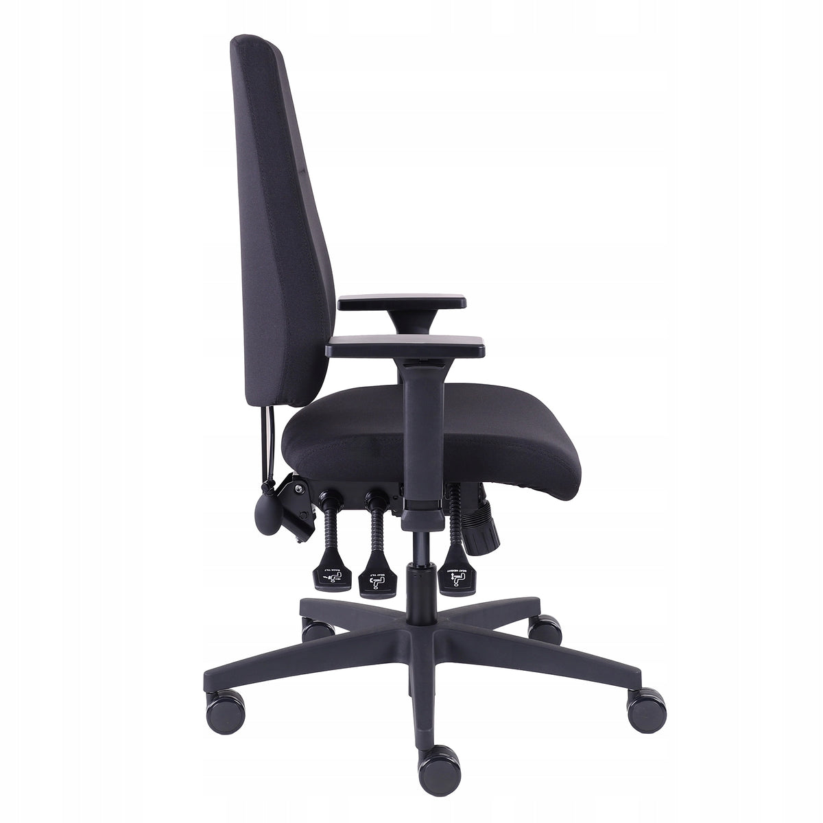 Office chair ERGONOMIC Lumbar adjustment Spacetronik 150kg Rotary Manufacturer code SPC-MIRO-00