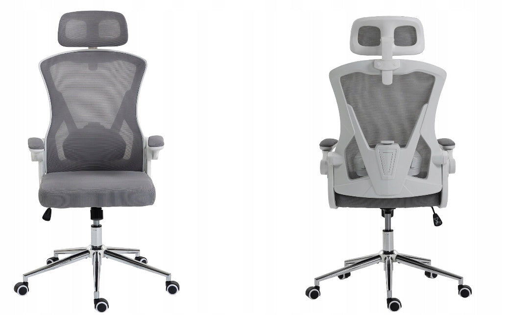 Office chair ERGONOMIC swivel MODERN for desk M 330 grey Manufacturer code 5904261532414