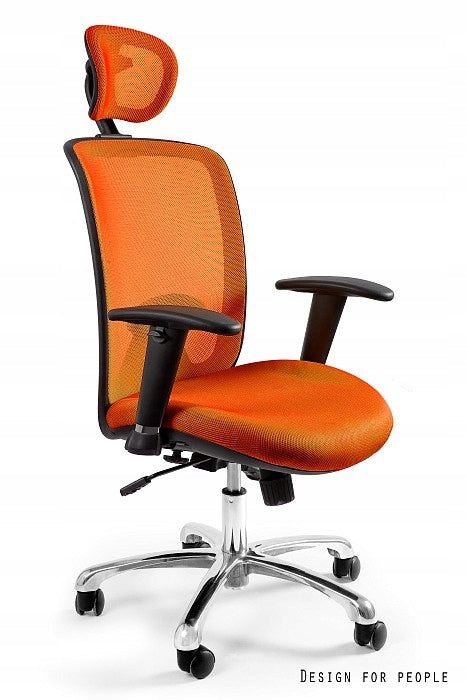Office chair EXPANDER orange Unique rotation Brand Unique