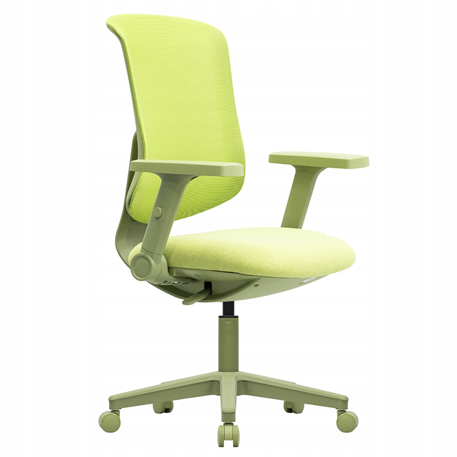 Office chair Ergonomic green Rotating height adjustment Spacetronik