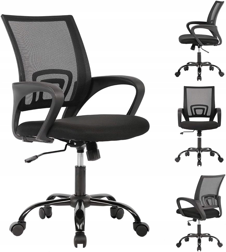 Office chair GIOSEDIO NFX004 | Rotating ergonomic mesh and fabric