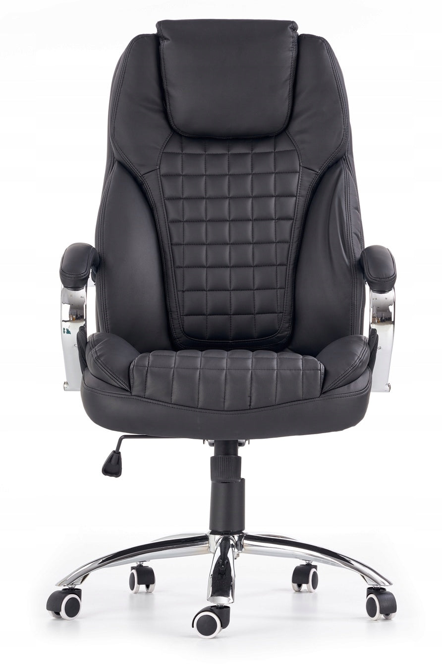 Office chair KING black swivel faux leather TILT ergonomic 120 KG Packaging status original