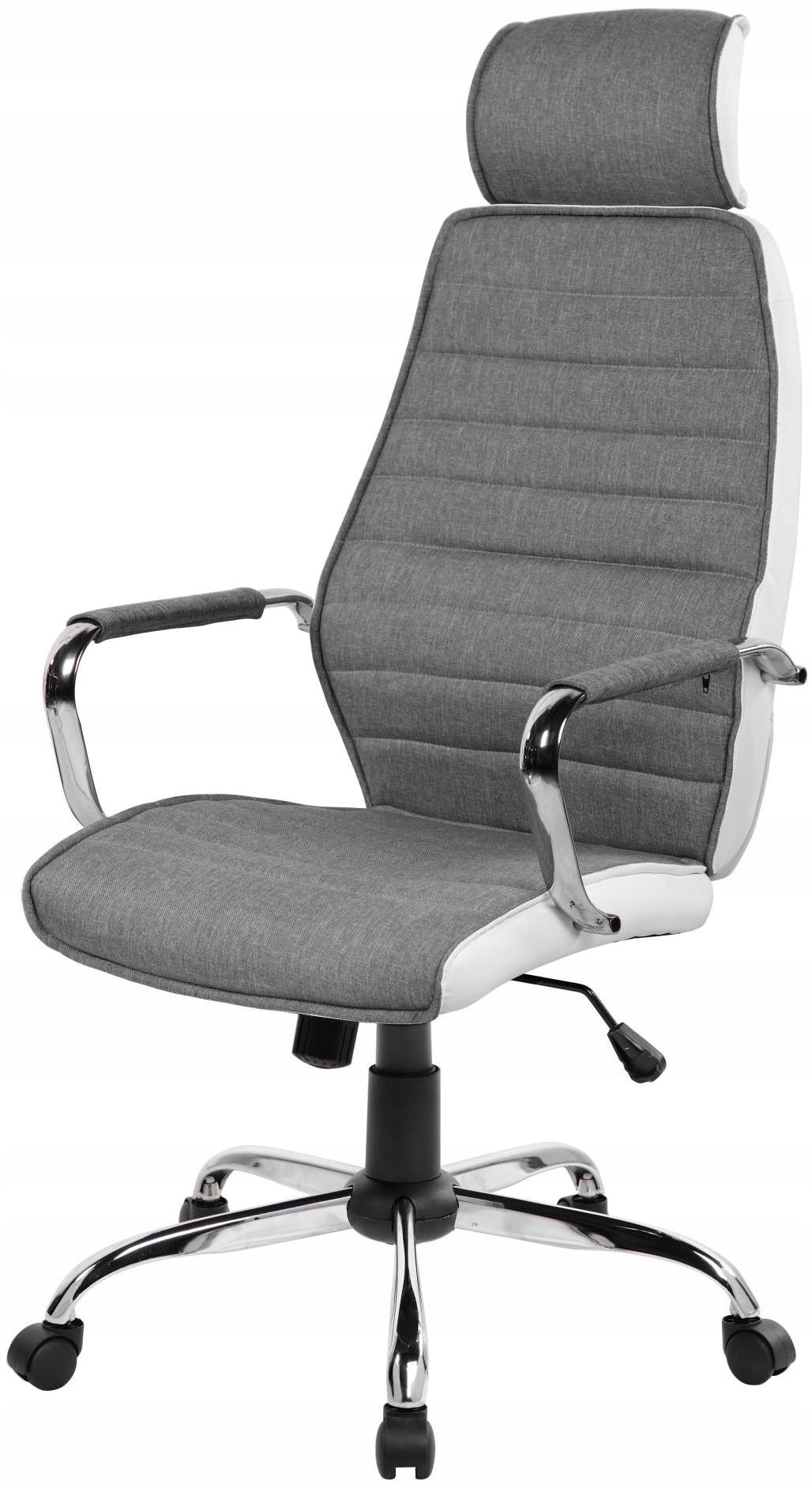 Office chair LP grey swivel faux leather fabric comfort 120kg Manufacturer code FF-LP-02