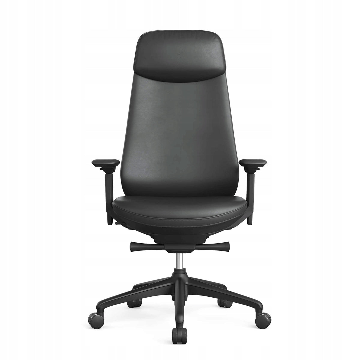 Office chair Luna black eco-leather office home Brand Elzap