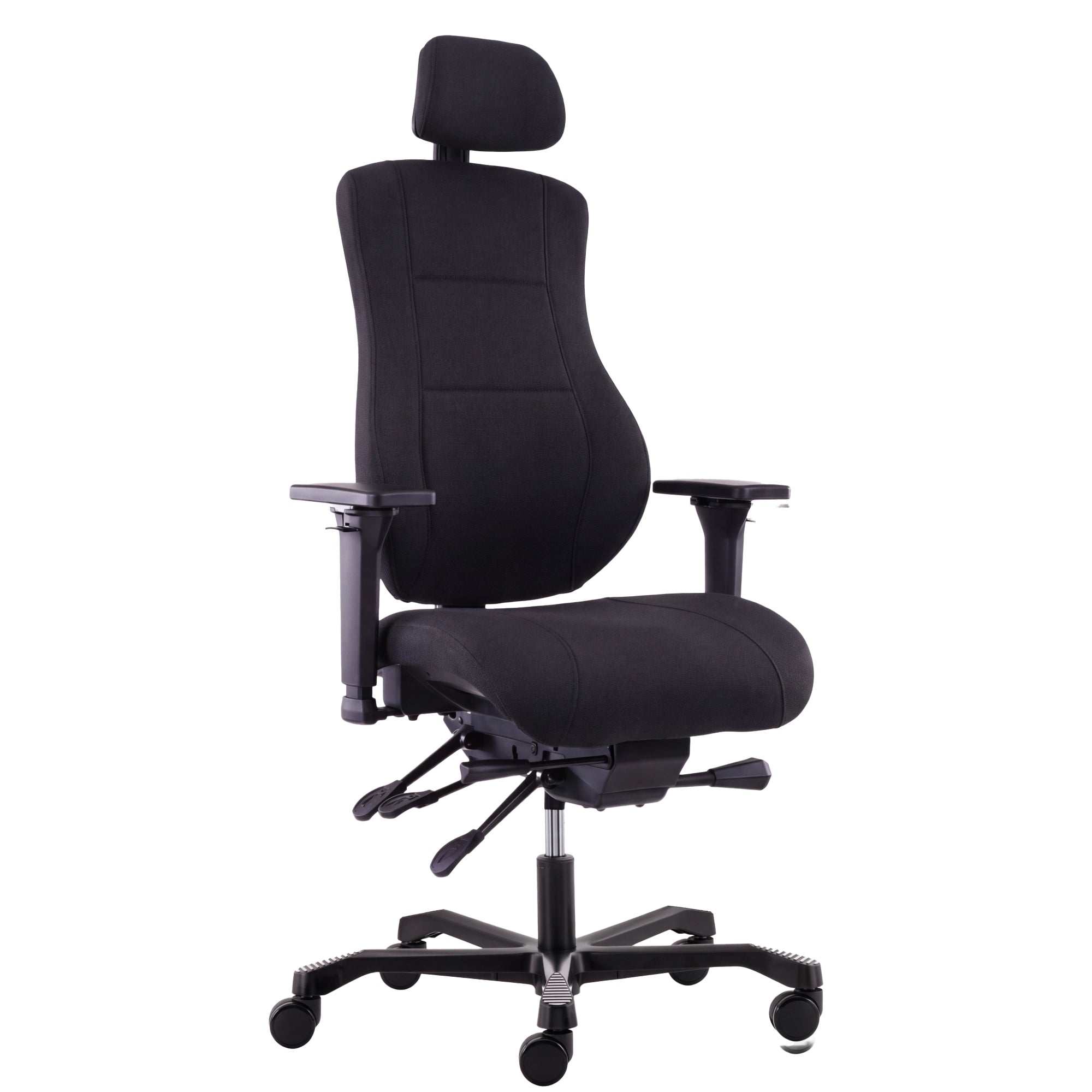 Office chair Material 150 kg ERGONOMIC with headrest Spacetronik