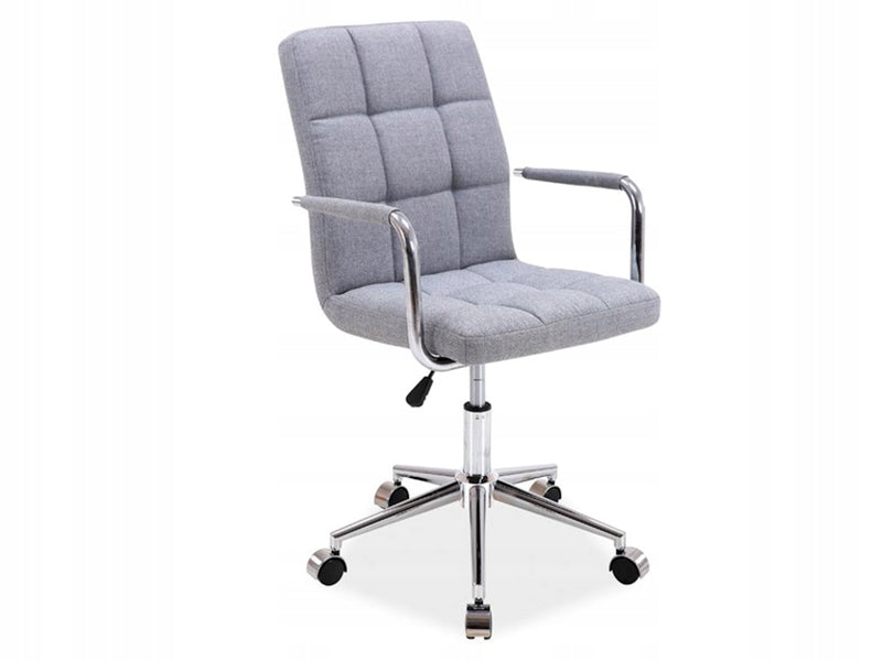 Office chair Q022 grey fabric chair SIGNAL