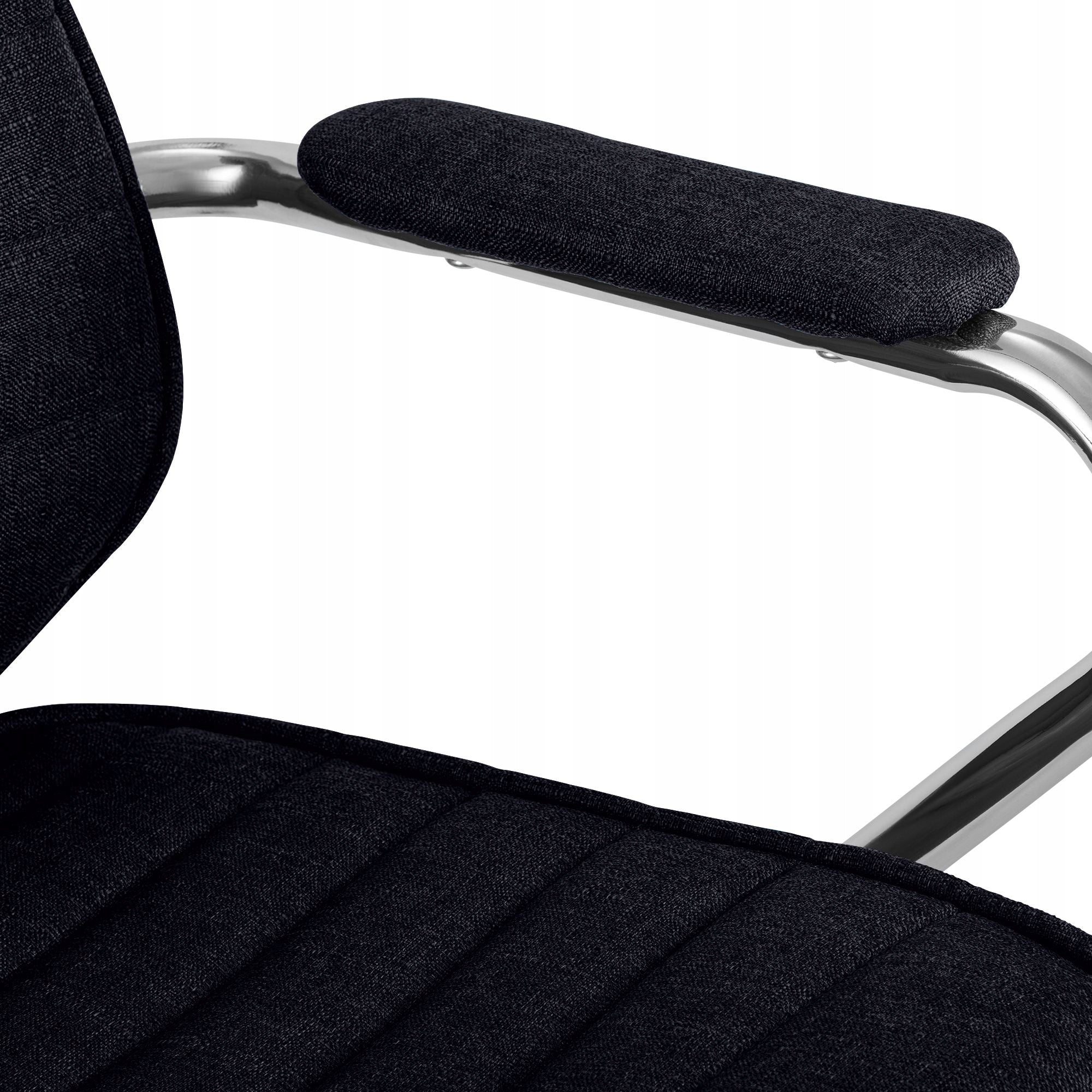 Office chair Rako fabric, black Packaging status original