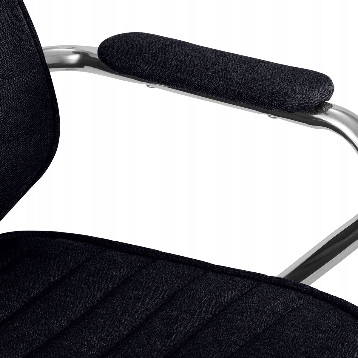 Office chair Rako fabric, black Packaging status original