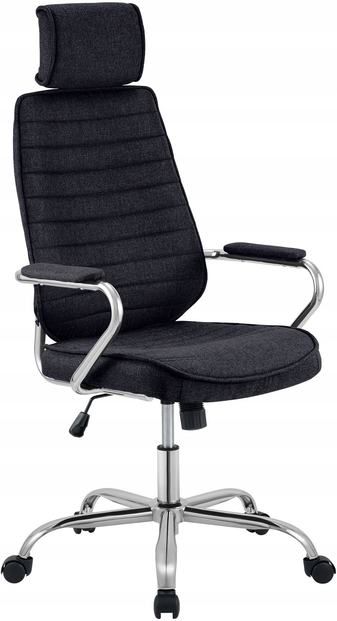 Office chair Rako fabric, black