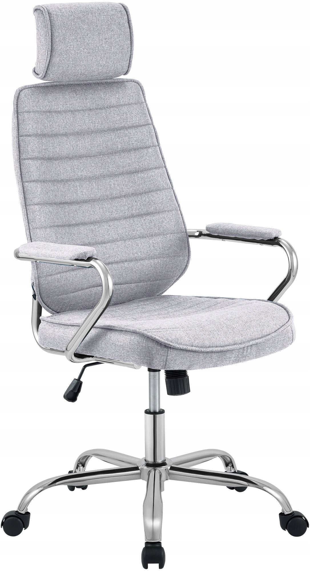 Office chair Rako fabric, light grey