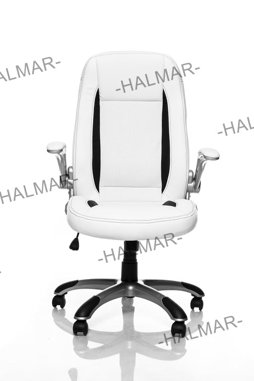 Office chair SATURN white swivel chair Kind rotary