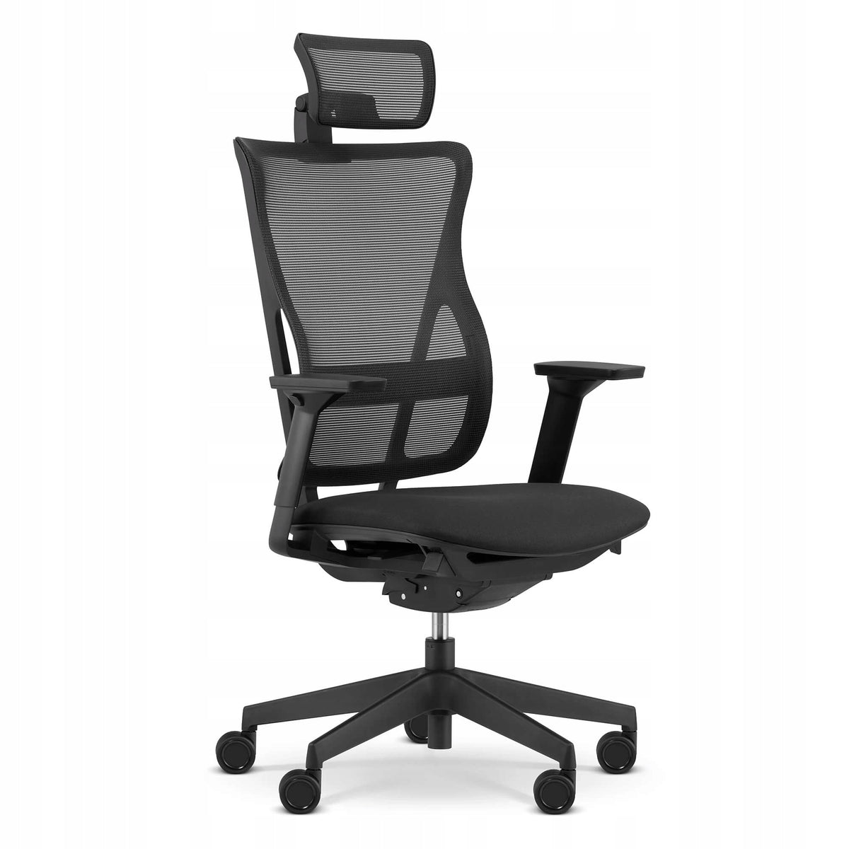 Office chair Tallum black ergonomics house armrests 3D